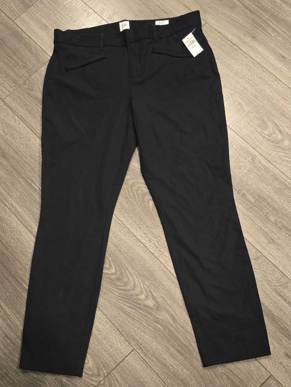GAP Black Slim Dress Pants - Ankle Length